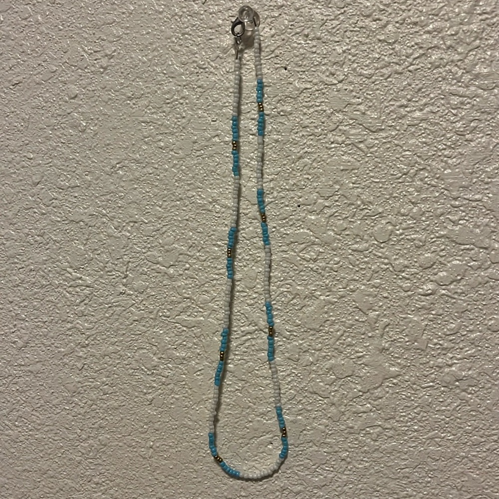 Hand made seed bead necklace